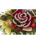 Aranjament floral ilex si orhidee